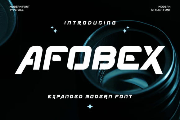 Afobex: A Bold Sans Serif for Editorial Design