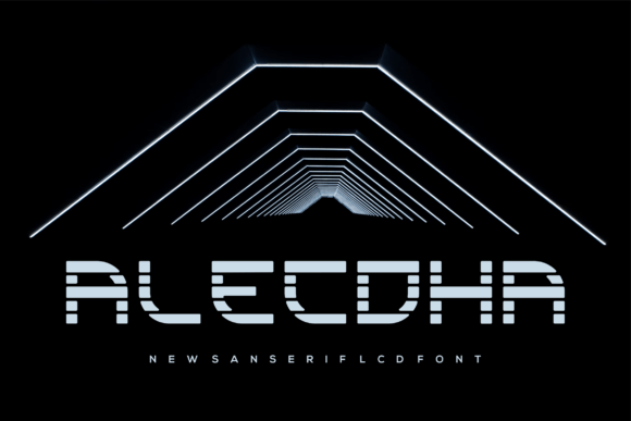 Alecdha: A Display Serif Typeface for Editorial Design