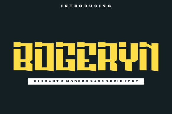 Bogeryn: A Serif Font That Brings Editorial Warmth to Any Project