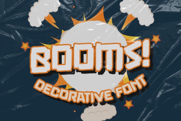 Booms: A Decorative Font That Brings Warmth to Editorial Design