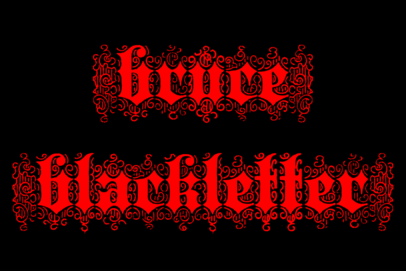 Bruce Blackletter: A Display Typeface for Digital Design