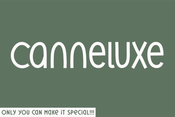 Canneluxe: A Display Font That Brings Warmth to Editorial Design