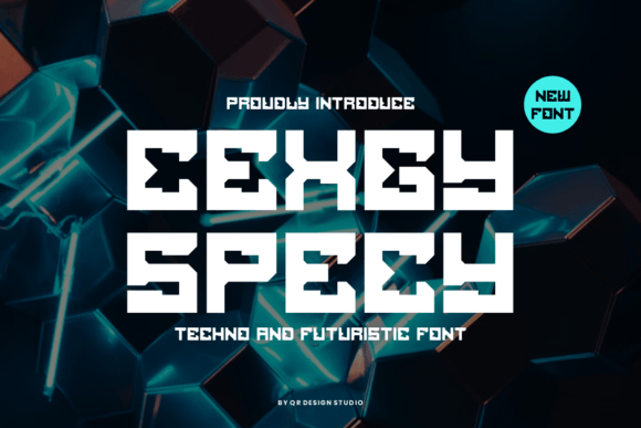 Cexgy Specy: A Modern Display Font for Editorial Design and Publishing