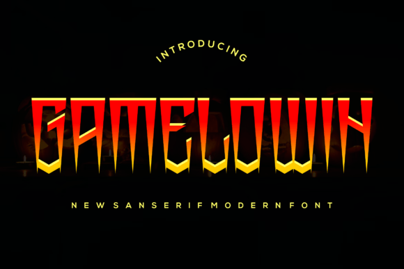 Gamelowin: A Blackletter Display Font for Small Business Branding