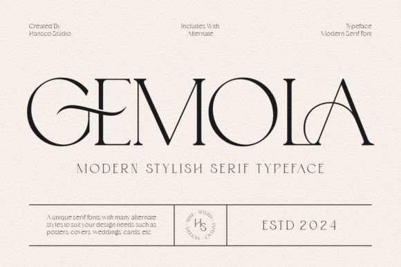 Gemola Font: Why This Serif Makes Campaign Visuals Stronger
