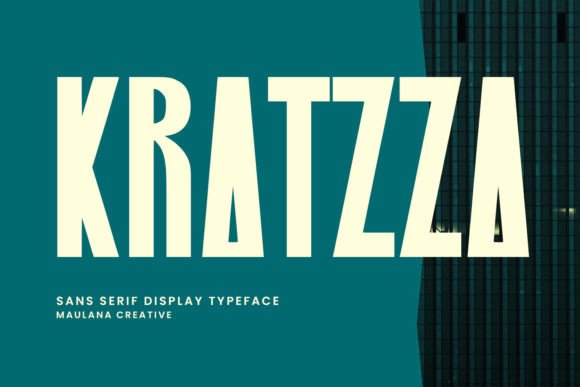 Kratzza: A Bold Sans Serif Font That Gives Your Small Business a Stronger Look