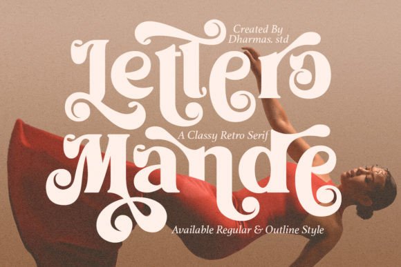 Lettero Mande Brings Vintage Charm to Modern Branding Projects