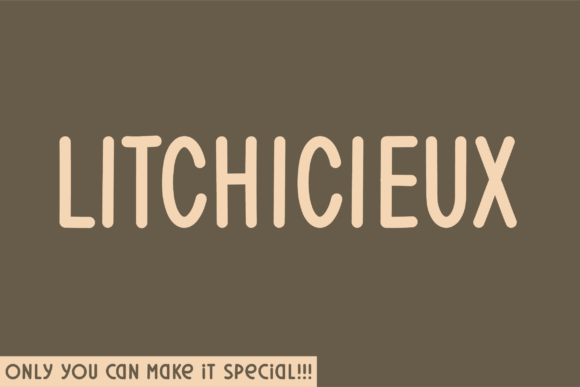 Litchicieux: A Practical Take on This Sans Serif Typeface