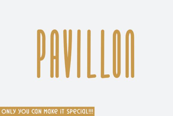 Pavillon: A Round-Ended Sans Serif for Modern Web Design