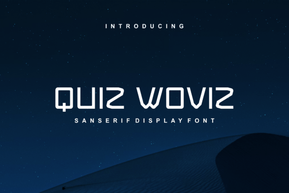 Quiz Woviz: A Font That Brings Joy to Editorial Design