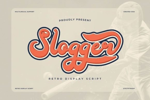 Slogger Font Review: A Retro Display Typeface for Authentic Branding