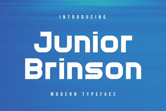 Testing Junior Brinson as a Display Font for a Real Website Project